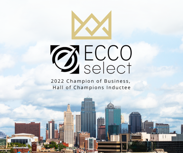 ECCO Select crowned Kansas City Business Journal Champions of Business Hall of Champions Inductee