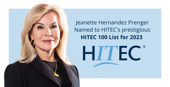 Jeanette Hernandez Prenger Named to HITEC’s Prestigious HITEC 100 List for 2023